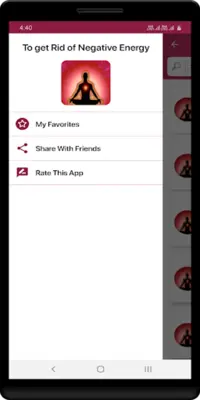 To get Rid of Negative Energy android App screenshot 2